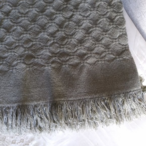 Studio McGee Washed Waffle Cotton Throw Blanket - Picture 5 of 7